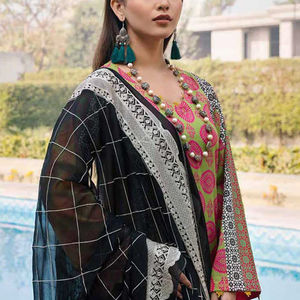 Nuevo estilo, vestido de mujer de la mejor calidad para ropa informal, último diseño 2024 para mujer, Shalwar Kameez con servicio OEM de Color personalizado - Product Image 3