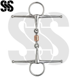 2026 OEM ODM Mors à joues pleines en acier inoxydable haute résistance à double anneau, solution professionnelle pour chevaux puissants de saut d'obstacles - Product Image 4