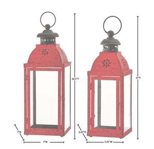 Farol de metal de lujo para Navidad, portavelas para interiores y exteriores, decoración navideña para fiestas, decoración de Año Nuevo, hecho en India, personalizado. - Product Image 3