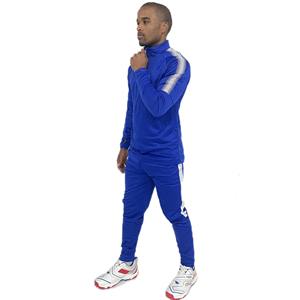 Ensemble survêtement pour homme sur mesure OEM, demi-zip, 2 pièces, survêtement en nylon oversize, coupe-vent pour homme - Product Image 2