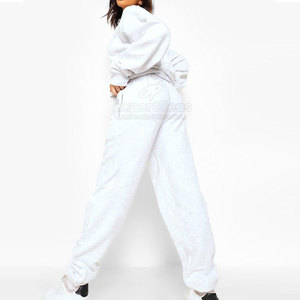 Traje de sudor a juego de moda con parte superior y parte inferior de Jogger Traje de sudor de alta calidad para entrenamiento, correr y uso diario - Product Image 3