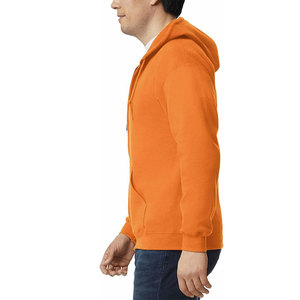 Sweat à capuche avec fermeture éclair pour hommes, sweat-shirt d'hiver en coton et polyester, vente en gros sur mesure de haute qualité - Product Image 5