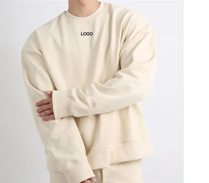 2024 sudadera 100% algodón High Street pullover sudadera sin forro diseño personalizado color tamaño transpirable sudadera de secado rápido - Product Image 4