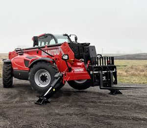 Chargeuse sur pneus Manitou MT 1840-X 4x4, moteur diesel, mini, boîte de vitesses haute efficacité, commande à distance, moment de charge élevé - Product Image 1