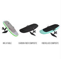 Hot-E Écologique Enfants Hydroptère Planche De Surf Propulsion Électrique Jet Puissance PVC PP Stand-Up Sac Logo Feuille Océan
