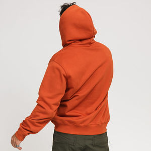 Sweats à capuche pour hommes avec impression personnalisée de haute qualité Sweat à capuche unisexe avec logo personnalisé Sweats à capuche en coton mélangé uni pour hommes - Product Image 2