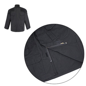 Uniforme de guardia de seguridad al por mayor, diseño de logotipo personalizado, ropa de calle de alta visibilidad, trajes de seguridad de manga larga duraderos para hombres - Product Image 4