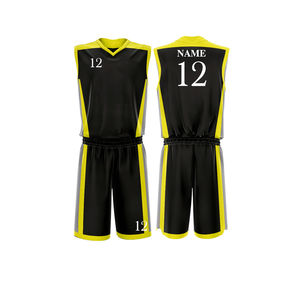Ensembles de maillots de basket-ball respirants de haute qualité pour hommes uniformes de basket-ball imprimés en gros personnalisés grande taille disponible avec OEM - Product Image 4