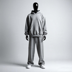 Nouveauté Survêtement pour hommes et femmes Haute qualité 100% coton Vêtements de sport Ensemble de jogging pour la salle de sport à prix de gros - Product Image 6