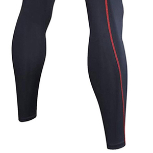 Leggings de compression athlétiques pour hommes de qualité supérieure avec poche, pantalon d'entraînement athlétique pour la course à pied, faible MOQ - Product Image 6