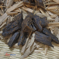 Encens d'Agarwood du Vietnam, 100% Naturel, Riche en Huile, Double Extrémité, Parfum Boisé Sucré Fruité, Diffuseur Aromatique
