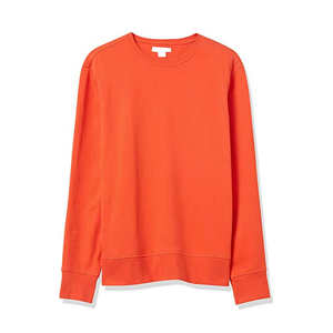 Sweat Homme Avec Col Ras Du Cou 2024 Hot Design OEM Custom Made Hommes Coton Sweat Uni Avec Manches Longues Fabriqué au Pakistan - Product Image 1