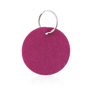 Portachiavi Personalizzati in Feltro Nicles, Gadget Promozionali con Moschettone - Product Image 6