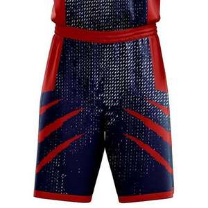 ชุดบาสเก็ตบอลผ้าทอลายทแยงโพลีเอสเตอร์ 100% แบบสั่งทำพิเศษ ล่าสุด พร้อมบริการพิมพ์ลายแบบซับลิเมชั่น สำหรับทีม มีตัวเลือกไซส์พลัส - Product Image 6