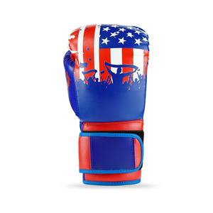 Gants de boxe dorés pour l'entraînement au combat professionnel, vente en gros de gants professionnels à lacets en cuir de vachette - Product Image 4