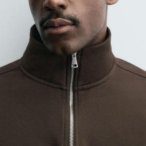 Sudadera con Cuello Alto, Ropa Urbana Moderna para Hombre con Logotipo Personalizado, Material de Felpa Transpirable, Mangas Largas, Alta Calidad - Product Image 6