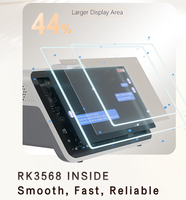 Dispositif de traduction OLED à double écran de bureau - Traducteur linguistique en temps réel tout-en-un, construction en alliage d'aluminium, système d'exploitation Android