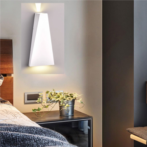 Optonica 7472 LED parete esterna luce elegante Design moderno 6W corpo bianco - Product Image 5