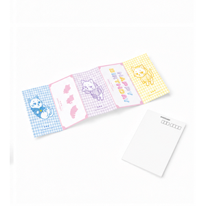 Carte postale d'anniversaire de style accordéon en papier - Product Image 1
