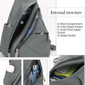 Nouveaux sacs à bandoulière pour hommes, sac en cuir 100% pour hommes, sac à bandoulière en cuir pour hommes, vente chaude - Product Image 3