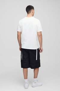 Wholesale Elasticated Nylon Cargo <b>Shorts</b> For <b>Men</b> <b>Baggy</b> Long Length Breathable Fit Latest Urban Style Factory Price Deal - Product Image 6