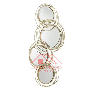 Dernier modèle de miroir de décoration murale avec cadre fait main pour le salon Décorations murales d'hôtels au design unique Miroirs - Product Image 3