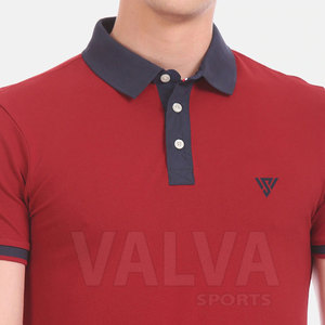 เสื้อยืดโปโลแขนสั้นระบายอากาศได้ดีแห้งเร็วสำหรับผู้ชายดีไซน์ลายพื้นโลโก้ออกแบบได้ตามต้องการ240บริการ OEM ล่าสุด - Product Image 2