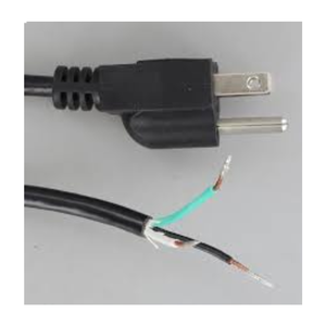 SVT3 <b>Power</b> Cord Indoor Safe 2.50 <b>Meter</b> Durable Flexible Wire Coating IEC Female for Electrical Appliance Connection Black Color - Product Image 4