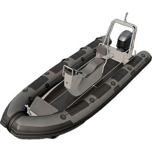 Highfield Patrol 540 RIB en aluminium 17 '9 "Bateau avec moteur T o h a t s u 115 HP-MFS115 État neuf - Product Image 3