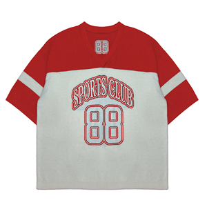 Pull-over rétro américain en coton torsadé à col ras du cou Maillot de hockey tricoté avec logo personnalisé ODM Supply - Product Image 4