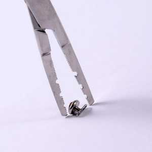 Kit d'outils de perçage corporel en acier inoxydable allemand de qualité supérieure professionnel de 16 pièces Instruments chirurgicaux vétérinaires en cuir - Product Image 3