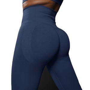 Conjunto de Yoga sin Costuras para Mujer, Logotipo Personalizado OEM, Cintura Elástica, Transpirable, Secado Rápido, Leggings de Cintura Alta, Ropa Deportiva de 2 Piezas 2026 - Product Image 2