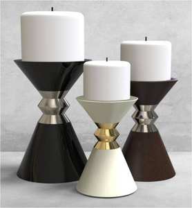 Fabricant de supports de bougies décoratifs en métal de qualité supérieure pour bougies piliers. - Product Image 4