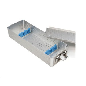 Plateau de Stérilisation Manuel en Acier Inoxydable pour Instruments Chirurgicaux et Dentaires, Qualité Supérieure, Conforme ISO 13485 QA, Prix de Gros - Product Image 1