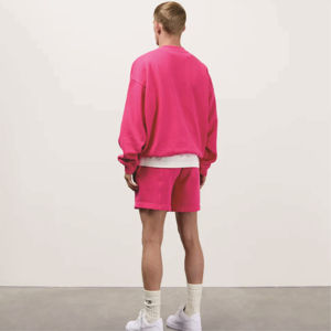 2024 hommes surdimensionné coton col rond sweat à capuche en relief pull avec bouffée impression impressions personnalisées caractéristiques anti-rétrécissement - Product Image 6