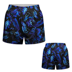 Athletic Wear Custom Logo Print Fitness Jogger Mesh Shorts Sublimation Double <b>Layer</b> Running Mesh Shorts for Men - Product Image 6