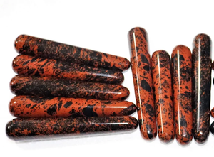 Vente en gros Obsidienne naturelle polie en acajou Baguettes de massage pour la guérison du corps en agate d'amour Baguette de massage pour la guérison acheter en Inde - Product Image 4