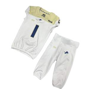 Camiseta de Fútbol Americano Sublimada, Diseño Personalizado, Secado Rápido, Tela de 320 GSM, Uniforme para Equipos de Adultos, Camisetas de Fútbol - Product Image 4