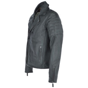 Veste d'hiver à prix ajustable, vestes en cuir et denim pour hommes, fabrication professionnelle, vestes en cuir de la meilleure qualité - Product Image 2