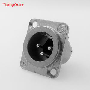 Conector de chasis XLR macho de aleación de zinc - Product Image 2