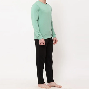 Conjunto de dos piezas de maternidad respetuoso con el medio ambiente con logotipo personalizado 100% algodón, sudadera atlética con capucha, conjunto de pantalones de chándal Tech Fleece para hombre - Product Image 2