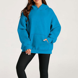 Sudaderas Extra Grandes para Mujer con Logotipo Personalizado en la Parte Delantera, Sudaderas de Invierno Gruesas 100% Algodón, Ropa Urbana Ecológica de Alta Calidad a Buen Precio - Product Image 1