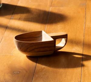 Cuchara y cuchara de madera de mango de excelente calidad Cuchara medidora con mango Thik 4 piezas Venta caliente - Product Image 4