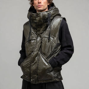 Chaleco Acolchado para Hombre, Ropa de Calle, Chaleco Acolchado sin Mangas para Hombre - Product Image 3