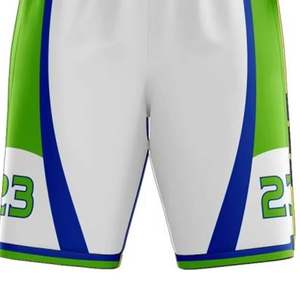 Camiseta de baloncesto sublimada al por mayor logotipo bordado personalizado conjunto de uniforme de baloncesto clásico - Product Image 5