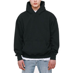 Puff Printing Hoodie high quality 400gsm oversized no <b>string</b> french terry pullover hoodie luxury heavyweight hoodies - Product Image 1