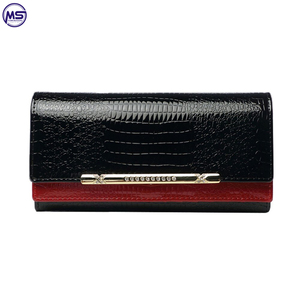 Cartera de cuero de gran capacidad para mujer, cartera femenina de alta calidad con diseño novedoso, venta al por mayor - Product Image 6