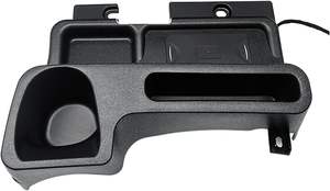 Caja de almacenamiento para consola <span class=keywords><strong>Central</strong></span>, cargador inalámbrico apto para Toyota Land Cruiser LC70 LC71 LC76 LC77 LC79 FJ70 FJ76 FJ77 FJ78 - Product Image 4