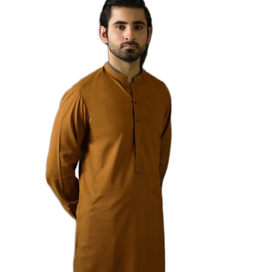 Ropa Musulmana Tradicional Étnica Personalizada, Shalwar Kameez de Alta Calidad, Sin Arrugas, de Secado Rápido, Traje de 2 Piezas para Hombre, para Fiestas, Todas las Temporadas - Product Image 3