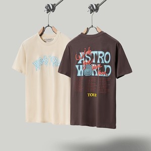 T-shirt à manches courtes oversize 100% coton unisexe à impression numérique personnalisée pour hommes - Product Image 3